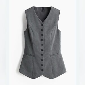 H&M Charcoal Gray Vest